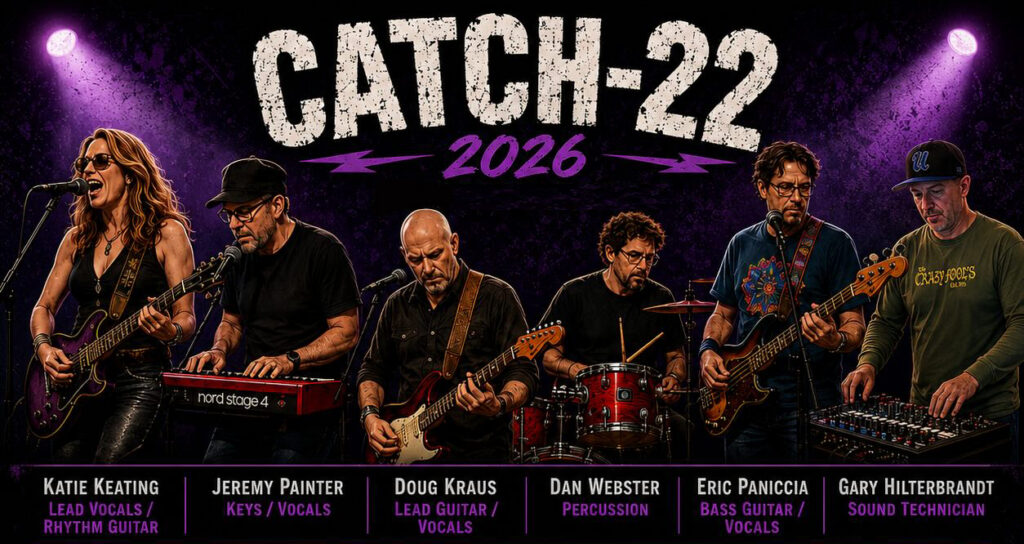 catch 22 band stylized